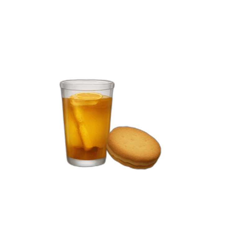 drink mate with biscuits emoji