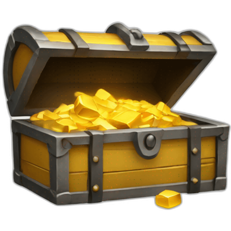 gold chest broken emoji