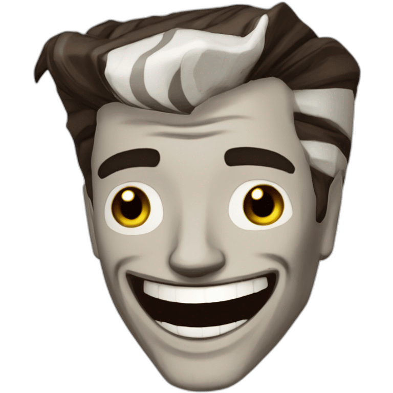 Handsome jack from borderlands 2 laughing  emoji