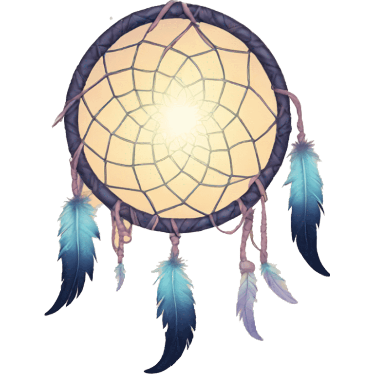 crescent-stars-dreamcatcher emoji