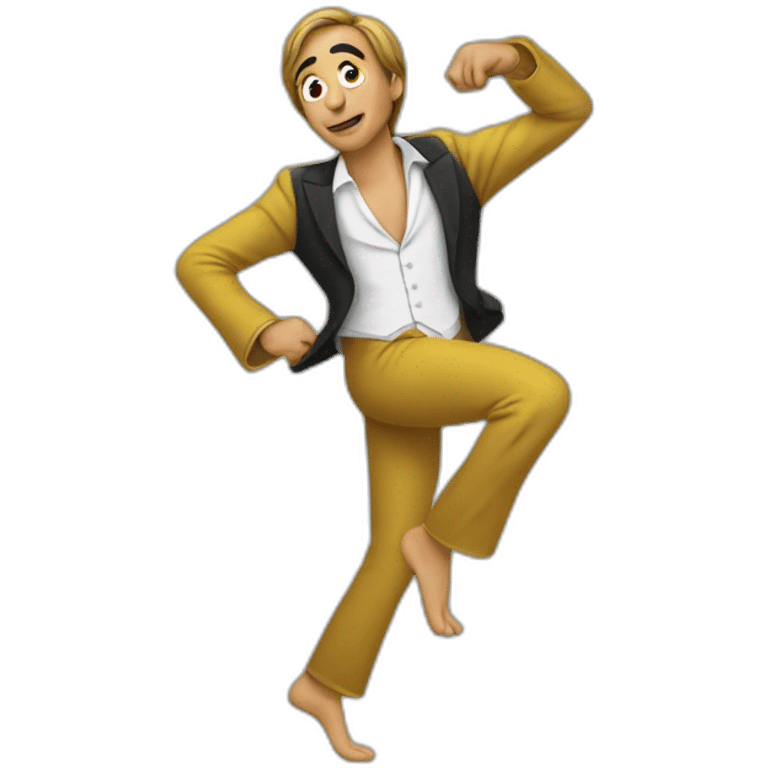 Zemmour qui danse  emoji