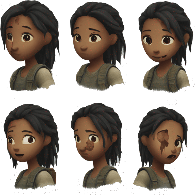 Ellie the last of us Little bit dezoom emoji