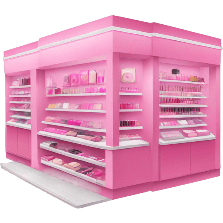 pink makeup store emoji