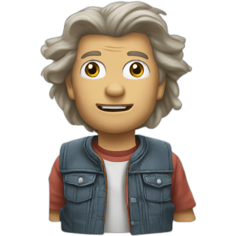 Back to the future emoji