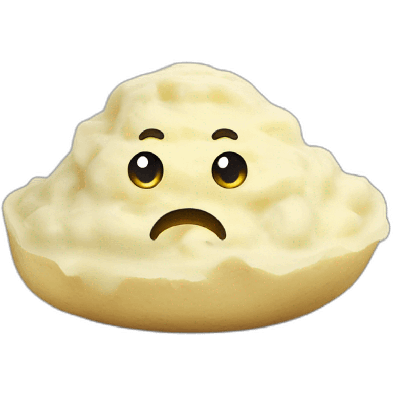 mashed potatoes emoji