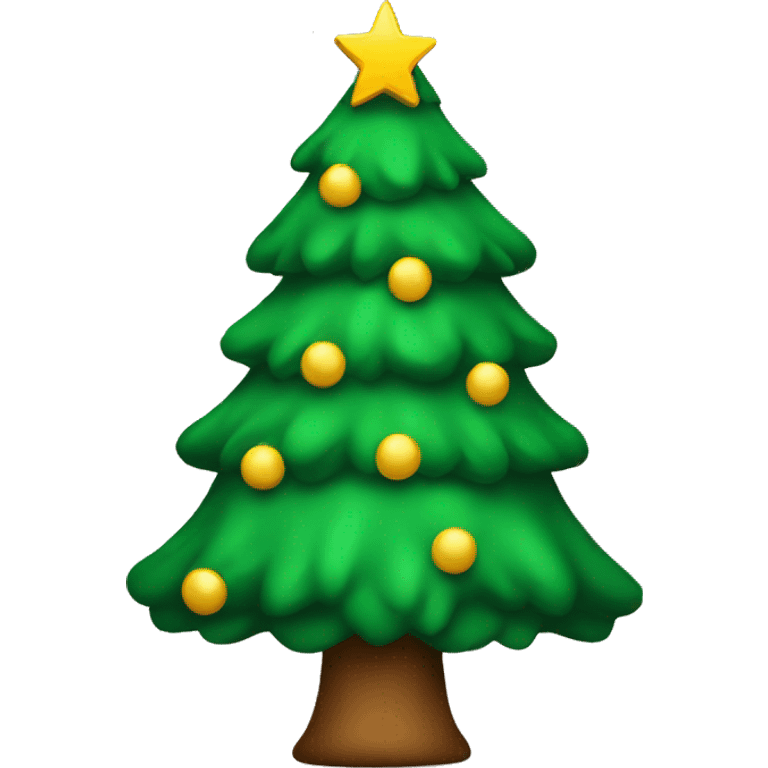 Christmas tree emoji