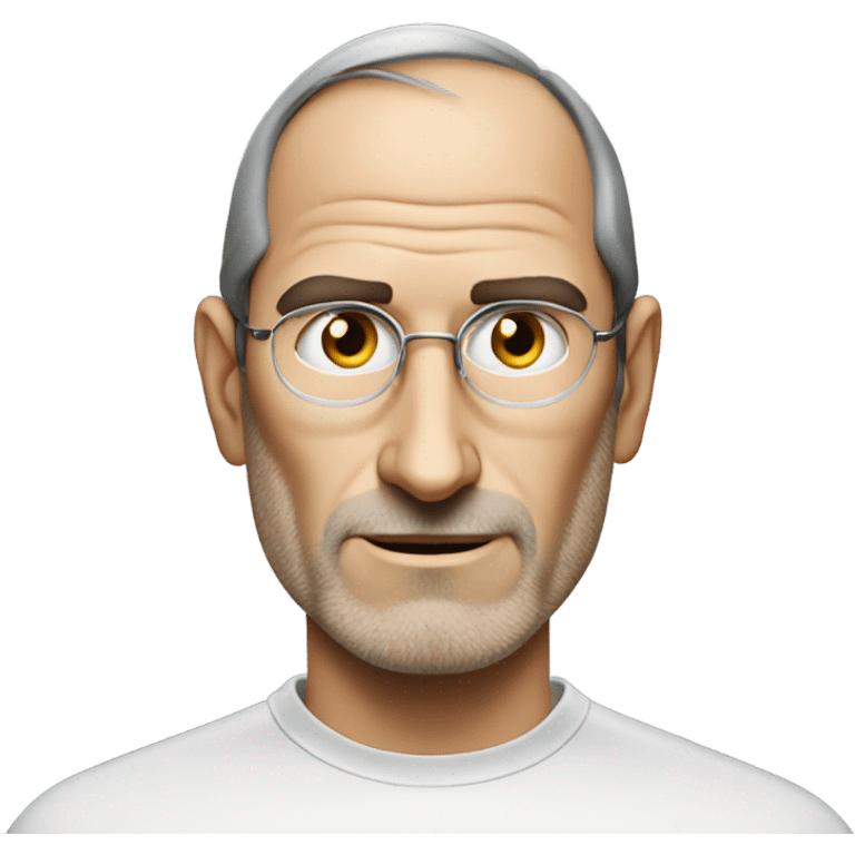 steve jobs sweaty emoji