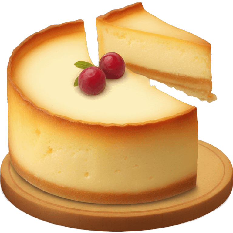 Basque cheesecake  emoji