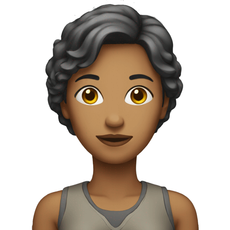 Woman standing emoji