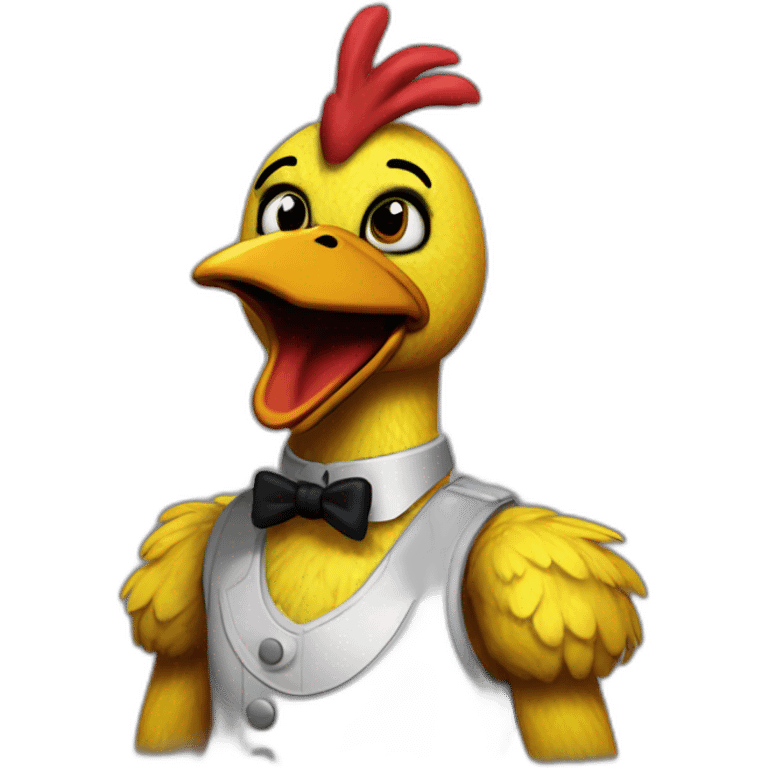 chica the chicken from five night at freddy emoji