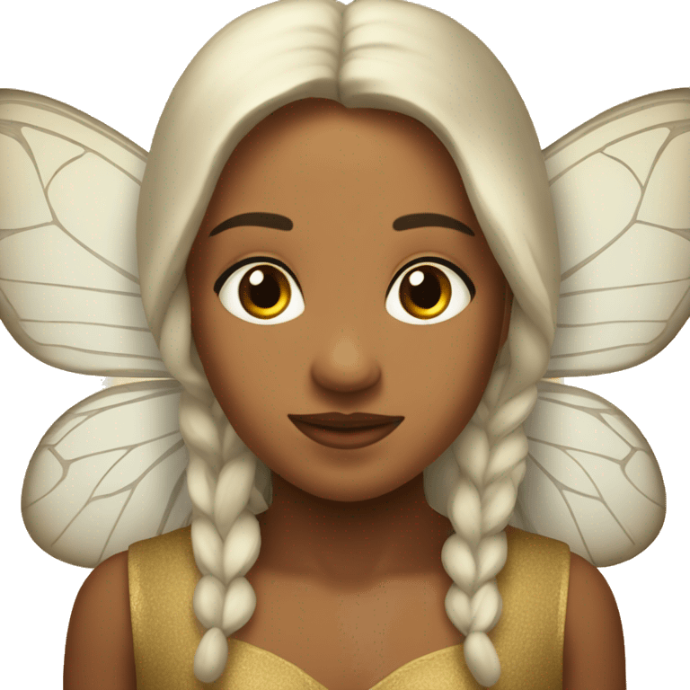 Mariposa espíritu santo emoji