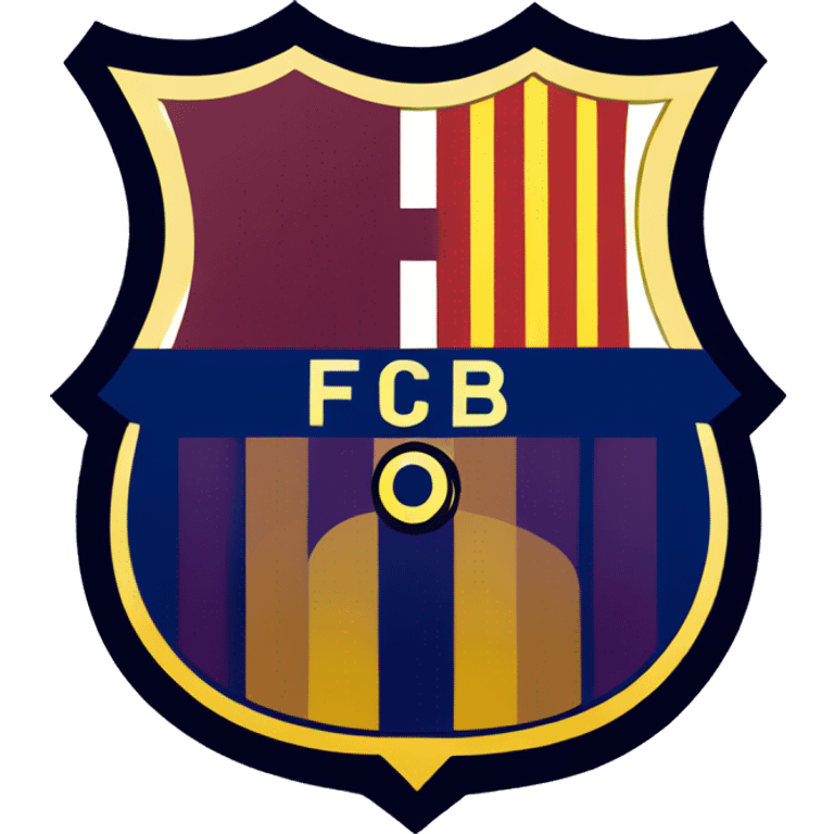 Fc barcelona logo emoji