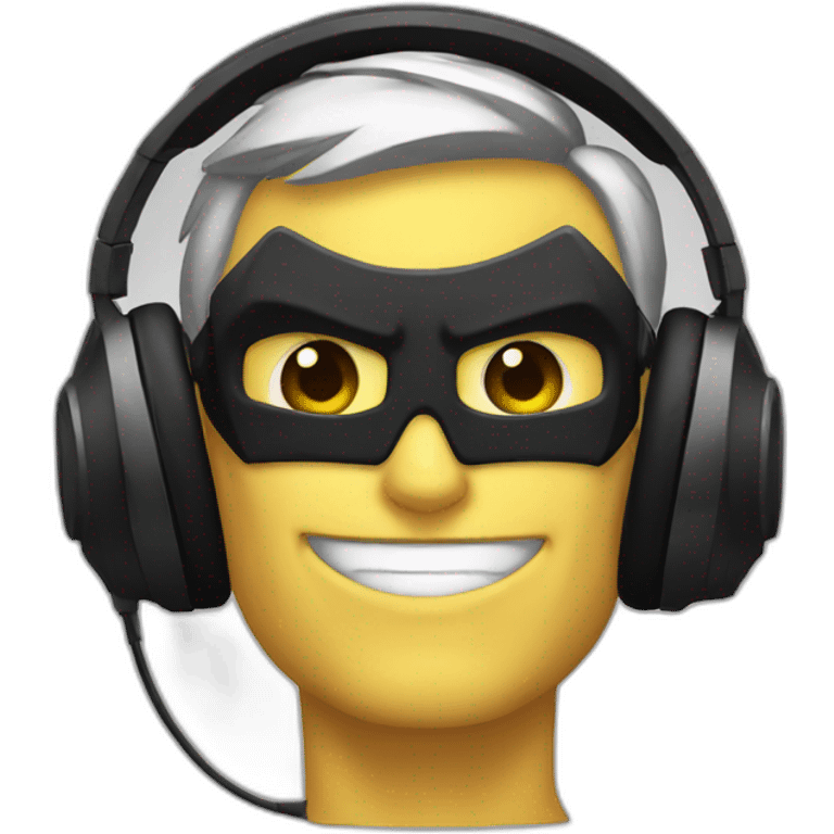 batman on headphones emoji