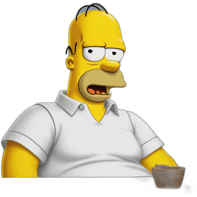 Homer Simpson Homer Simpson emoji