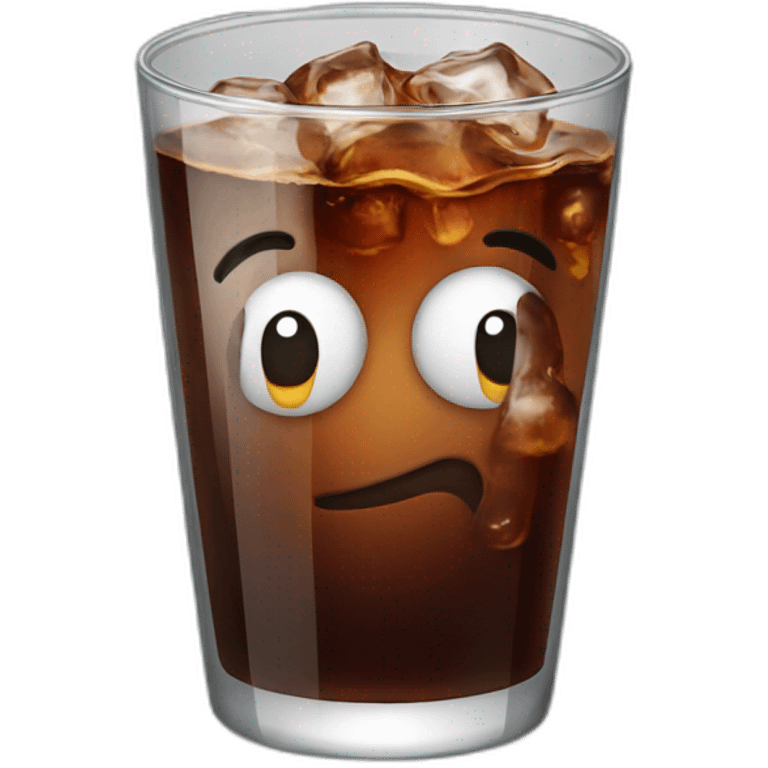 glass of cola emoji