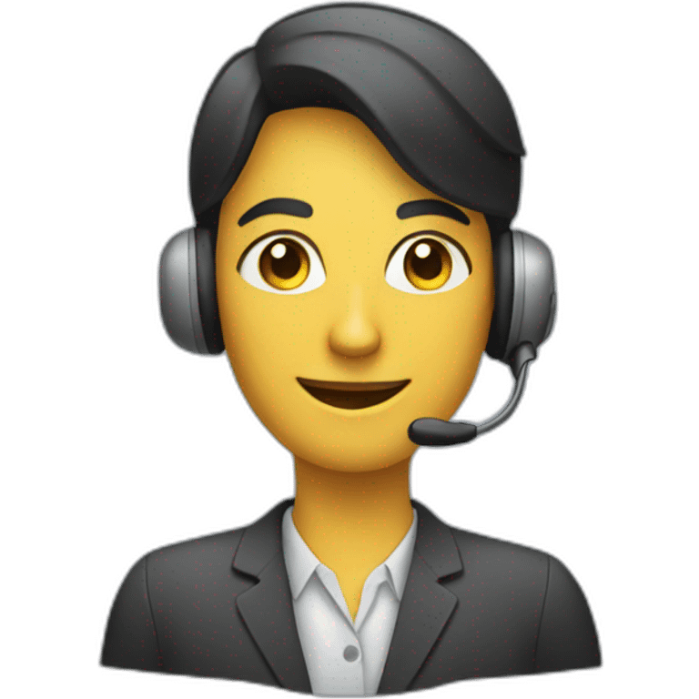 customer service agent emoji