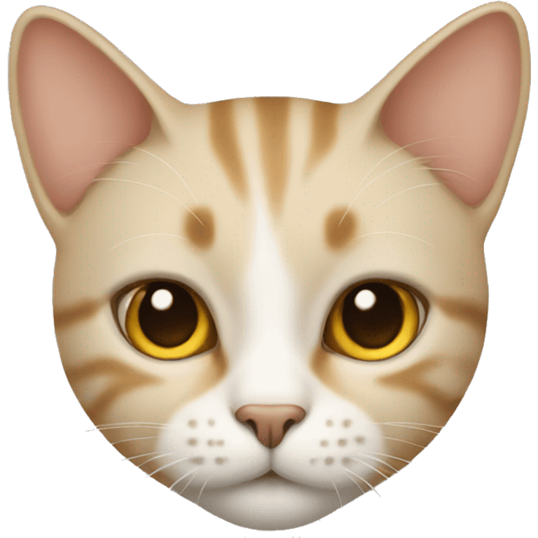 beige cat emoji