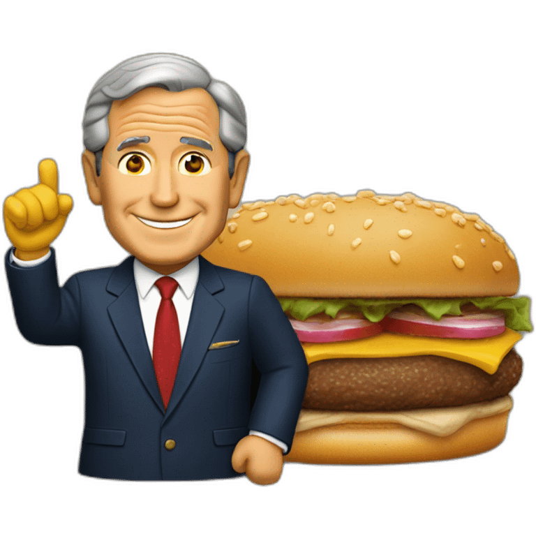 George W. Bush mcdonalds emoji