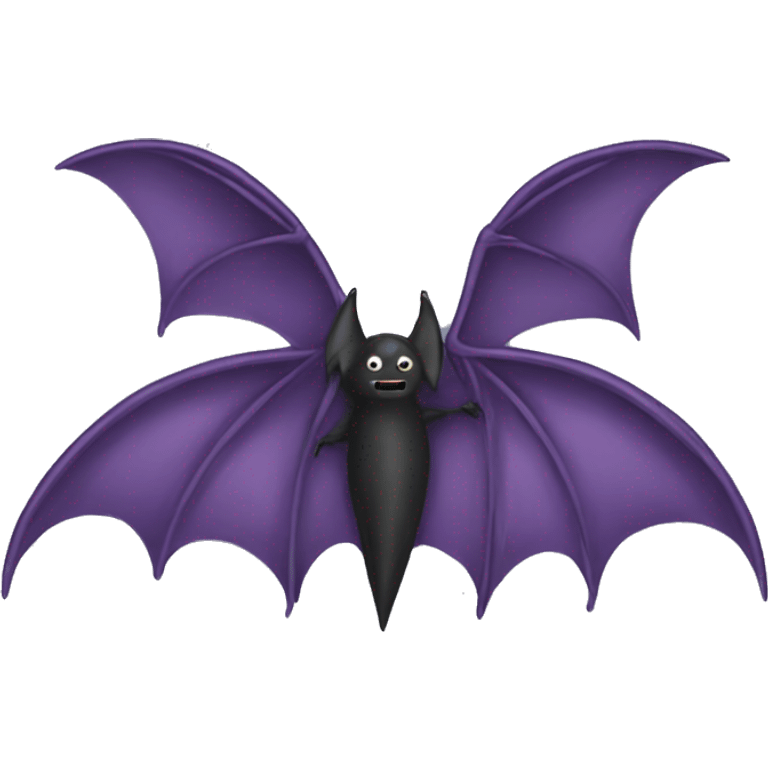 Six bat wings emoji