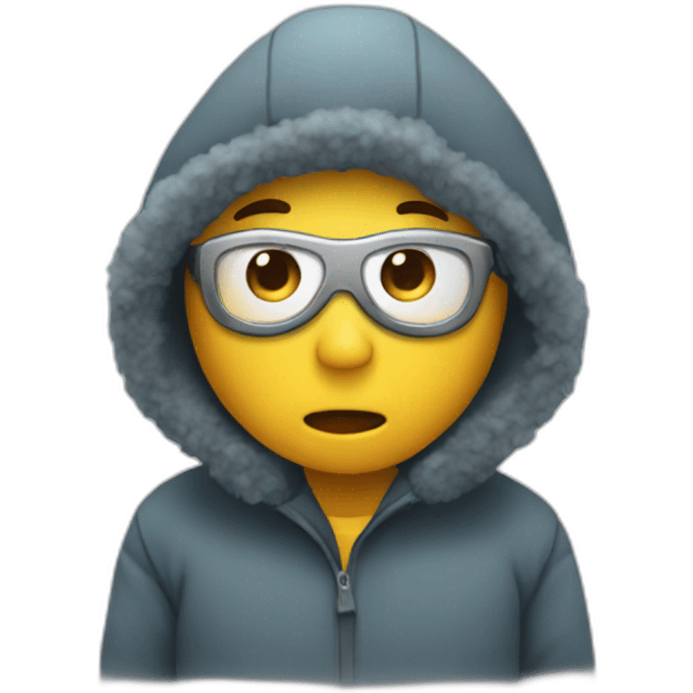 person who is cold emoji