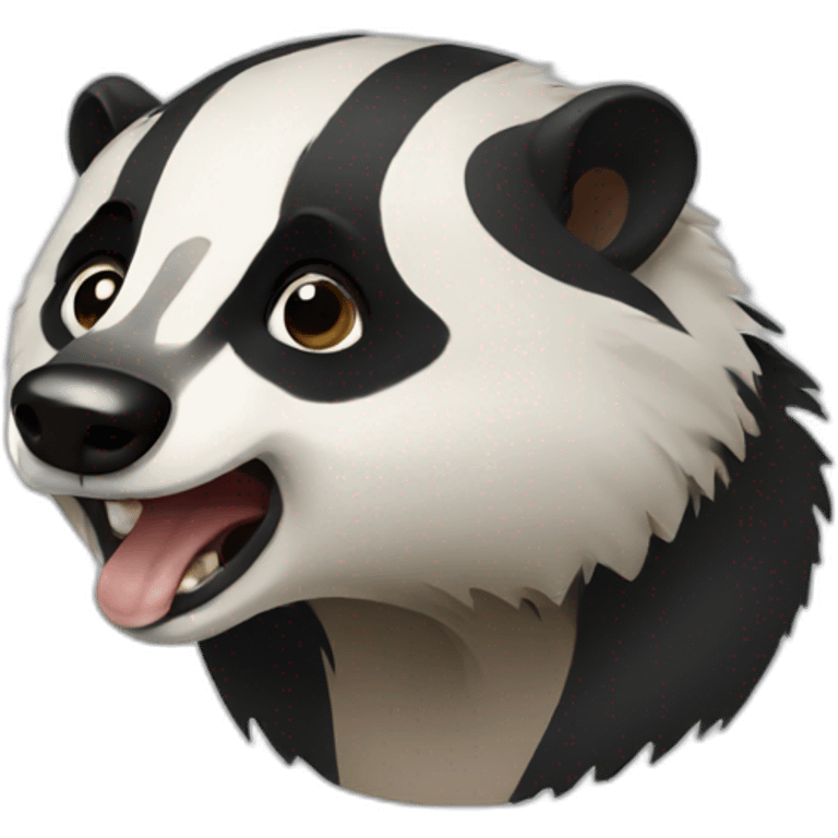 crying badger emoji