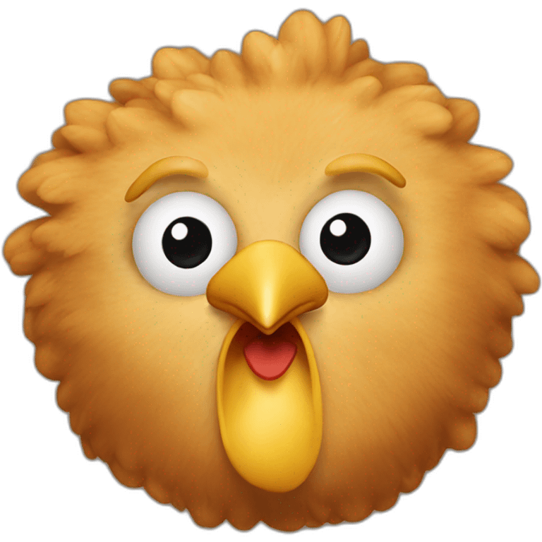 chicken fried emoji