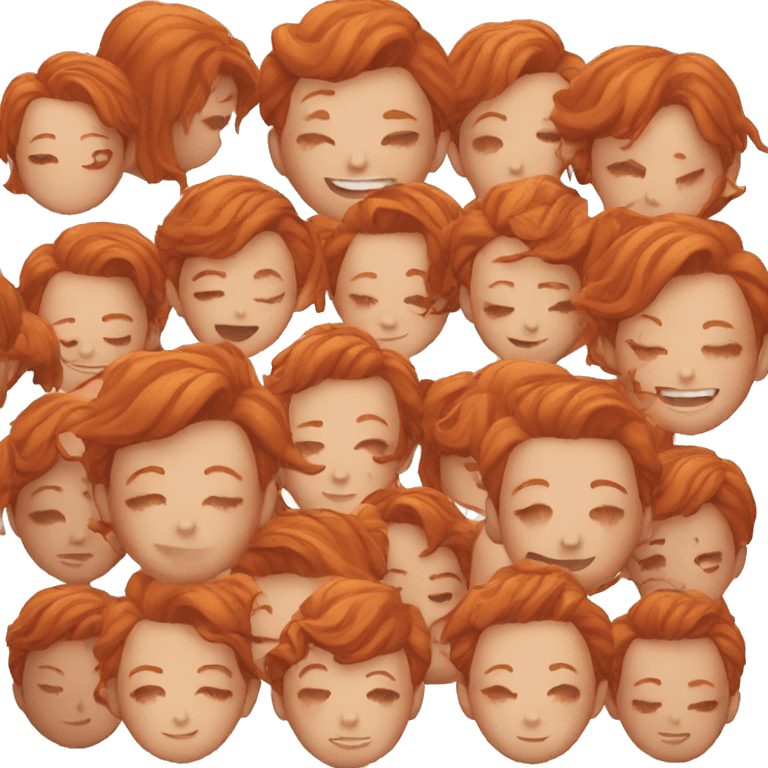 Loving an redhead emoji