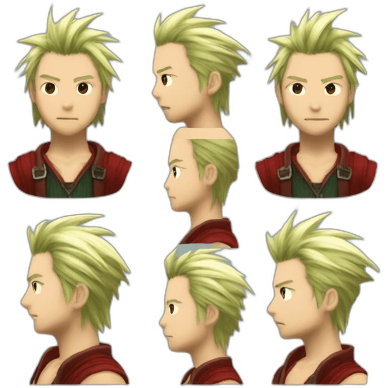 Final Fantasy VII redXII emoji