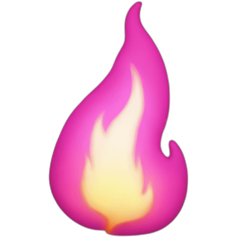 pink flame emoji