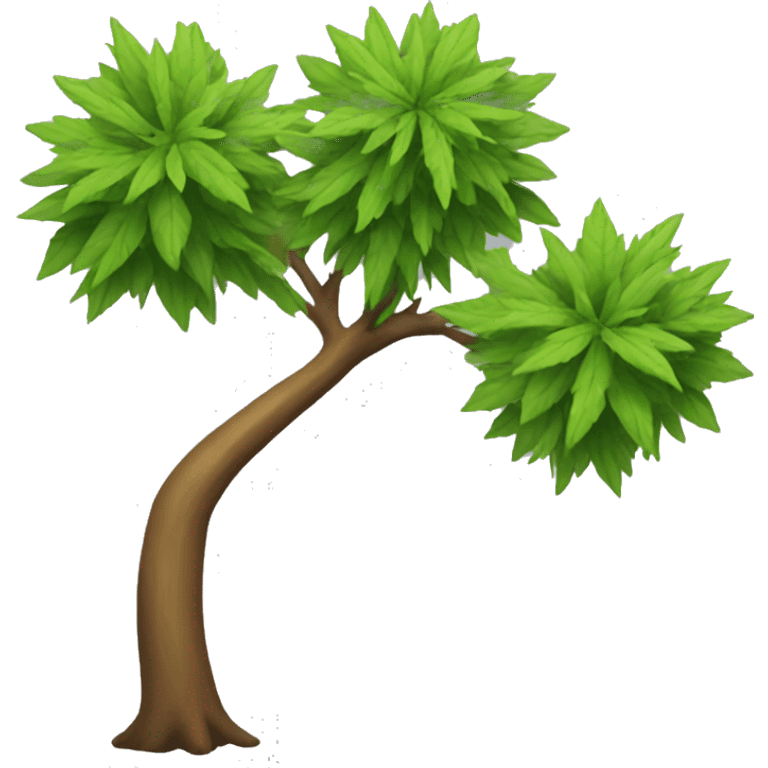 Weed tree emoji