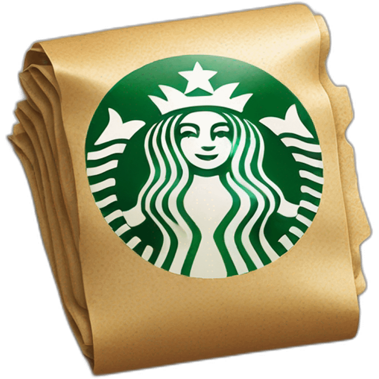 Starbucks coffee money emoji