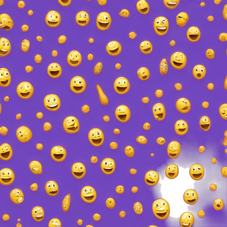 Bob l'éponge fond violet emoji