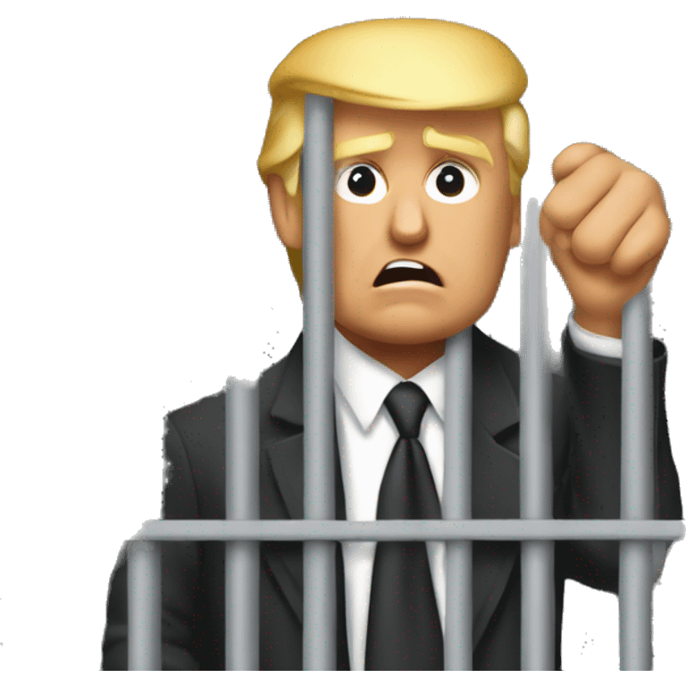 Donald trump in jail  emoji