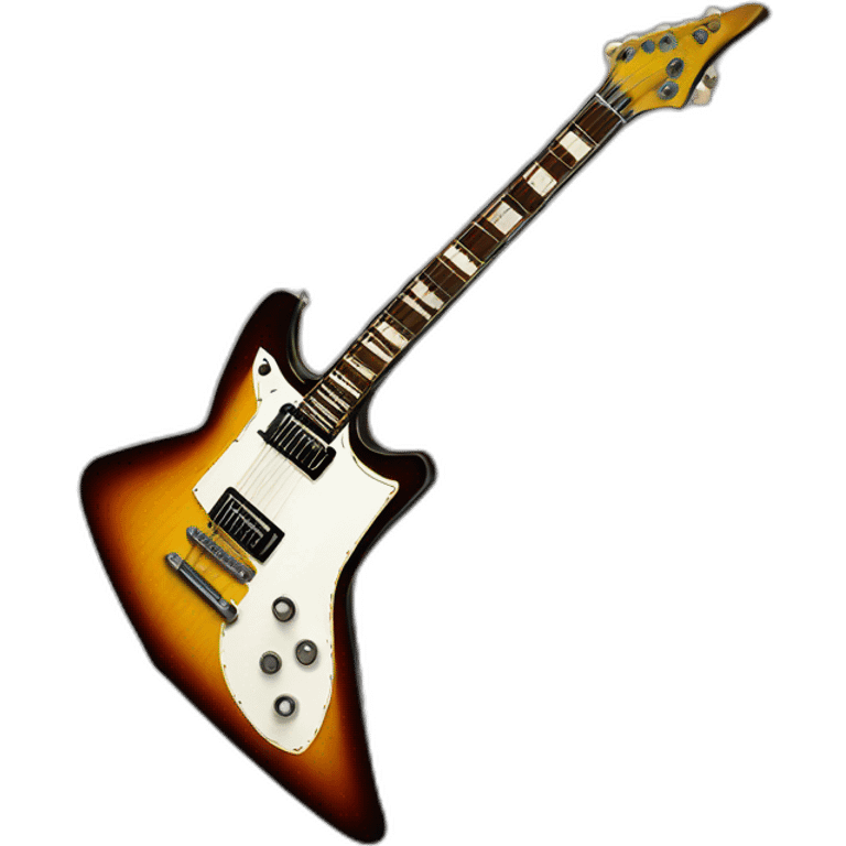 Gibson flying v emoji