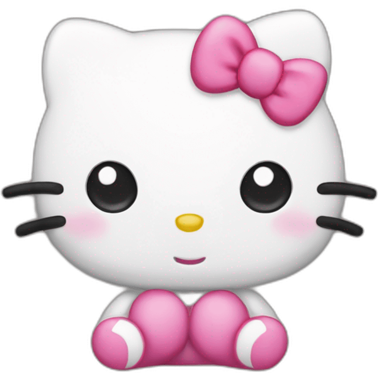 Kawaii hello kitty  emoji