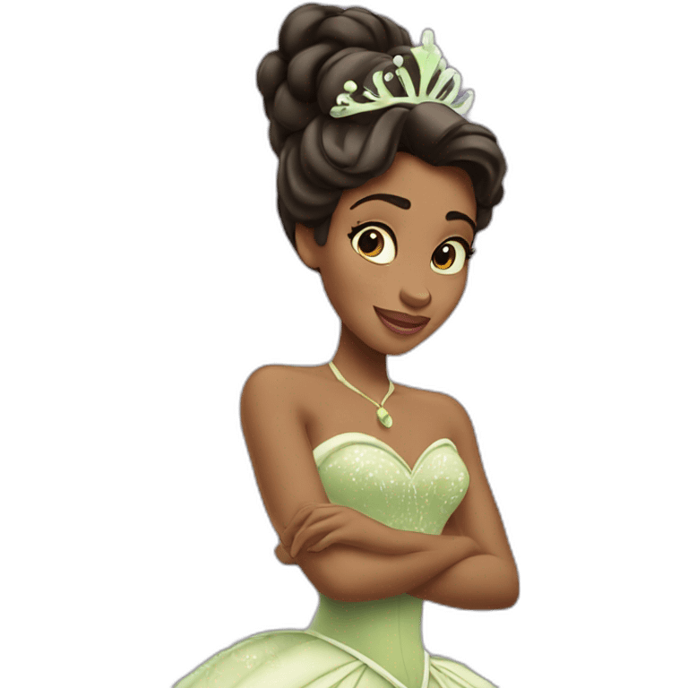 Princess Disney Tiana emoji