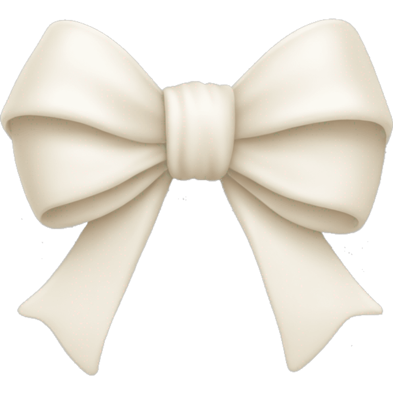 bow in milk color emoji