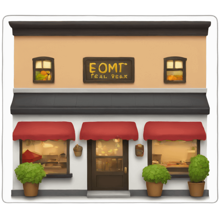 restaurant emoji