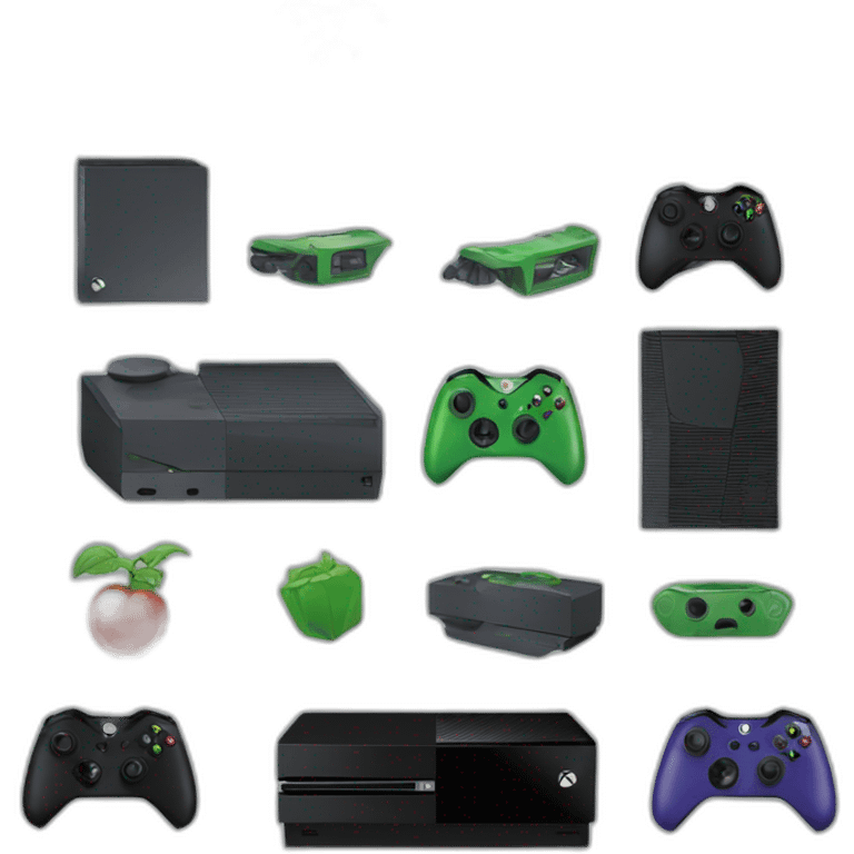 Console Xbox emoji