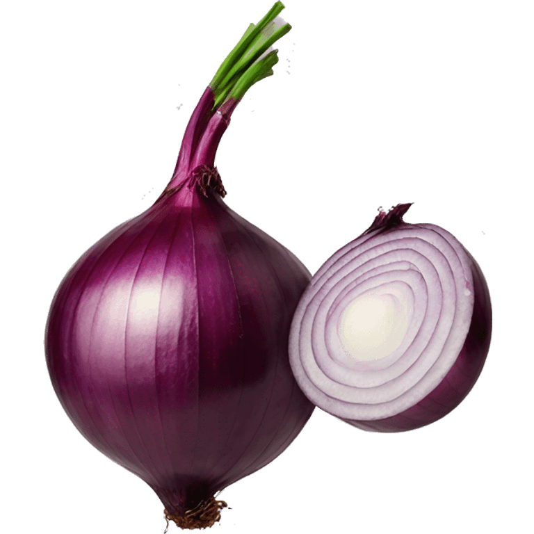 Red onion emoji