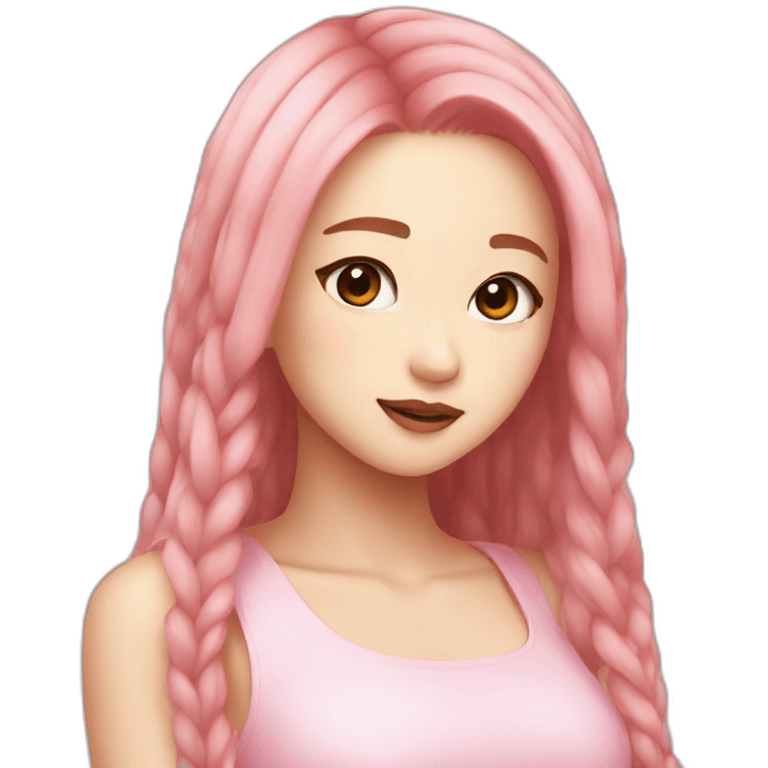 blackpink rosé emoji