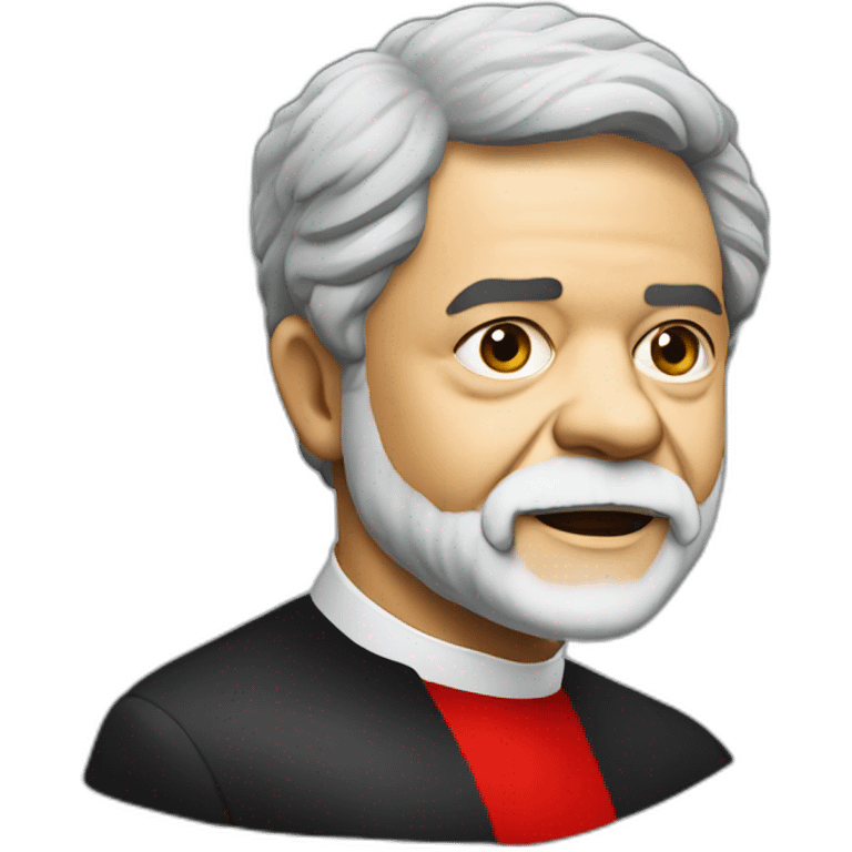 president lula comunist color emoji