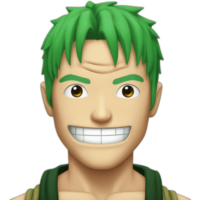 zoro from one piece emoji