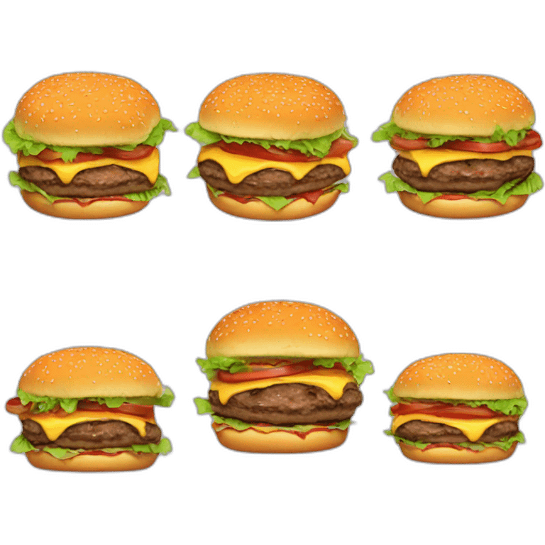 Burger carnivore emoji