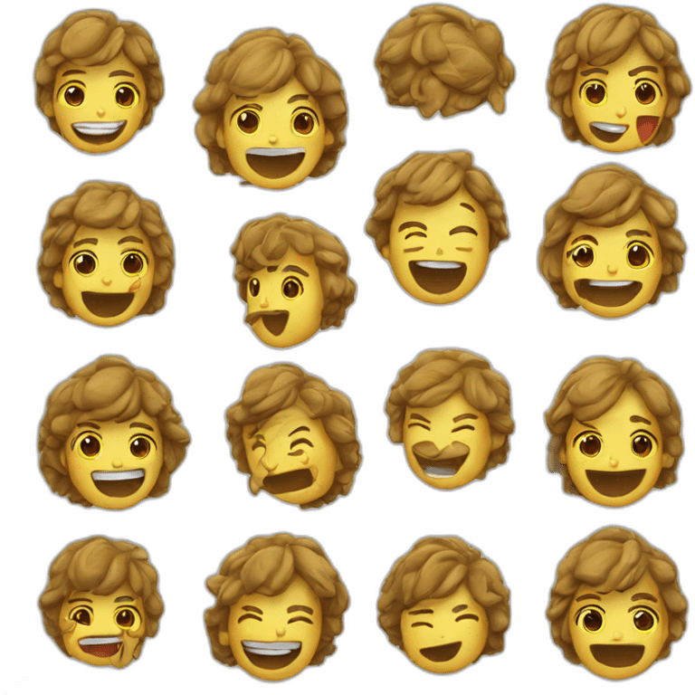 Hongo cara feliz emoji