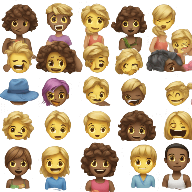 emoticons of objects and emoticons girls and boys emoji