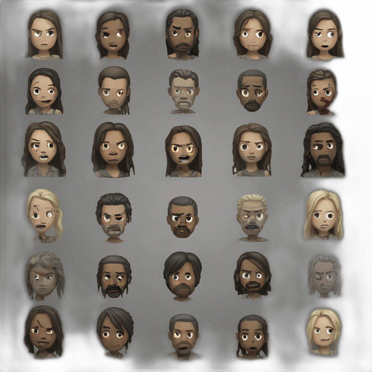 the walking dead emoji