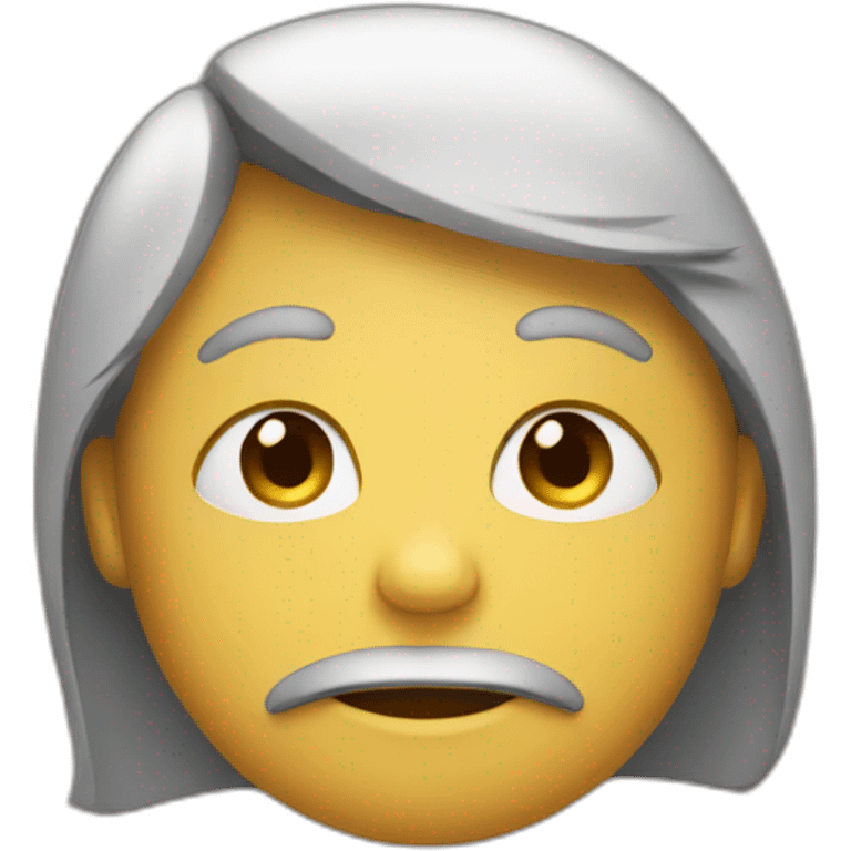 One emojis that's feels sad and happy  emoji