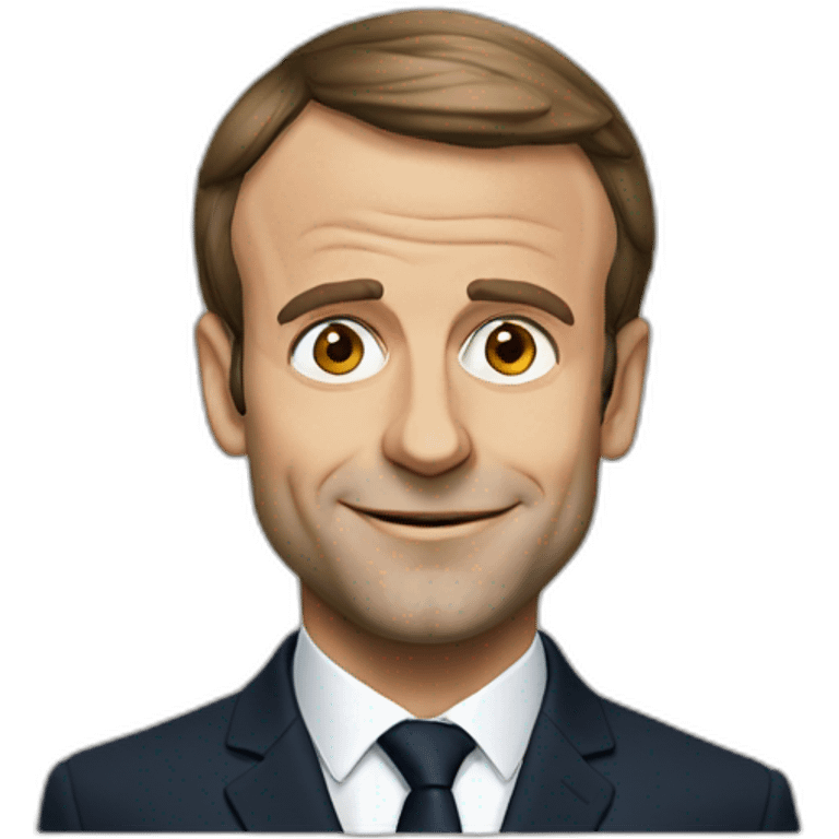 Emmanuel Macron emoji