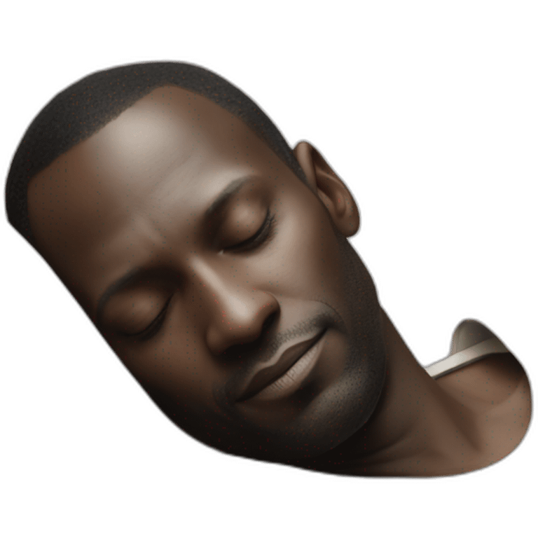 Omar Sy sleeping emoji